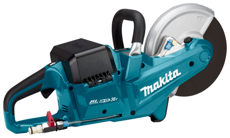 Makita DCE090T2X1 2x18V Li-Ion Accu Doorslijpmachine Set (2x 5,0Ah) - 230mm - Koolborstelloos