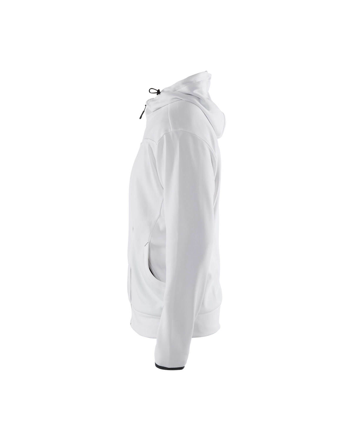 Blåkläder 3363 Hoodie Met Rits - Wit/donkergrijs - XXXL thumbnail 3