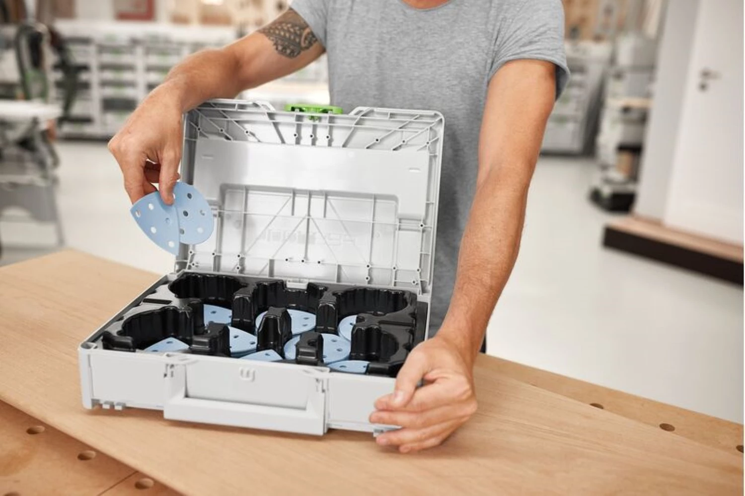 Festool 578196 Schuurschijven SYS-STF D90/V93 GR-Set In Systainer thumbnail 3