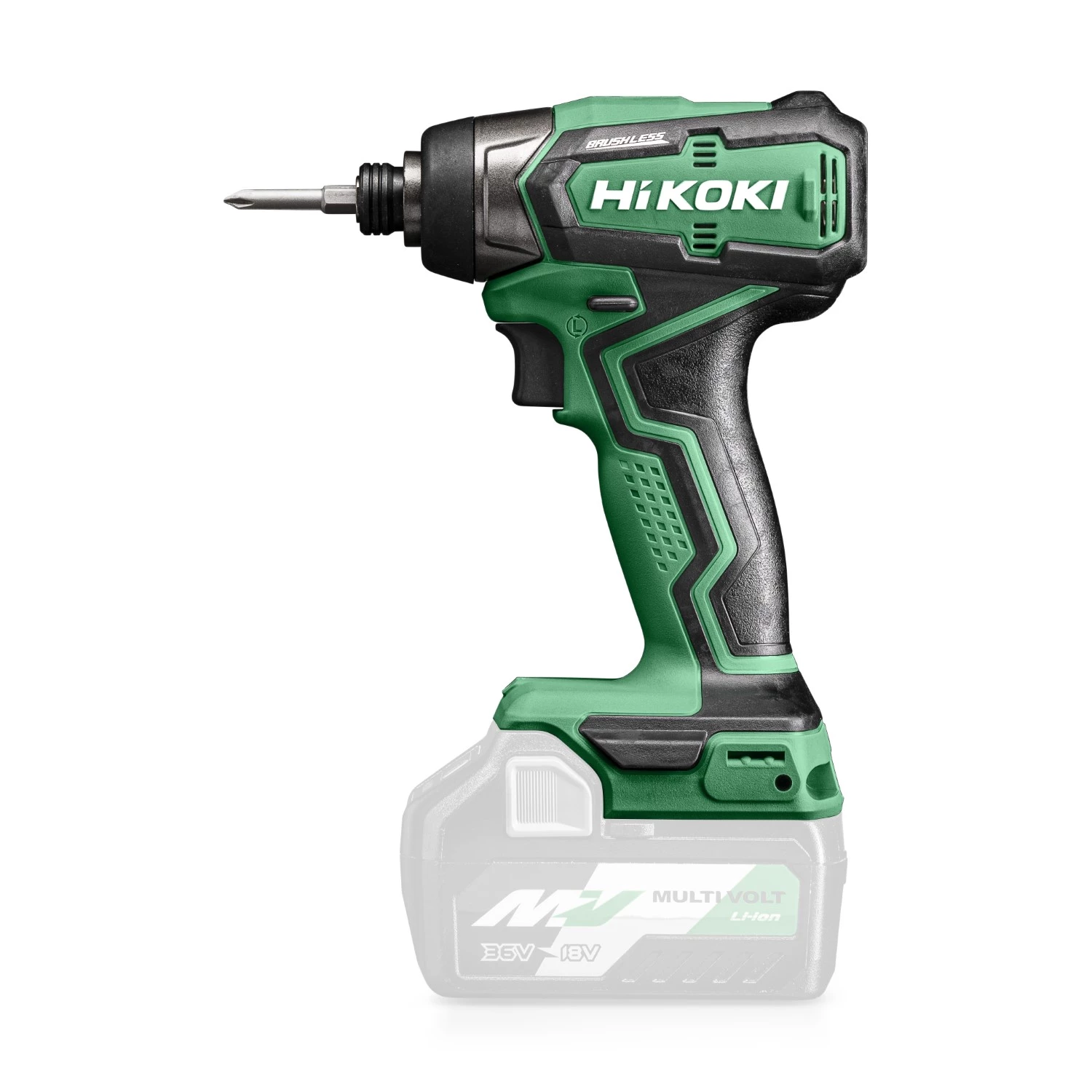 HiKOKI WH18DDW2Z 18V Li-ion Accu Slagschroevendraaier Body In Systainer - 140Nm - 1/4"- Koolborstelloos thumbnail 2