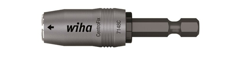 Wiha 7148 CF CentroFix Force Snelwisselhouder, Magnetisch, Vorm E 6,3 - 1/4"X 60 Mm