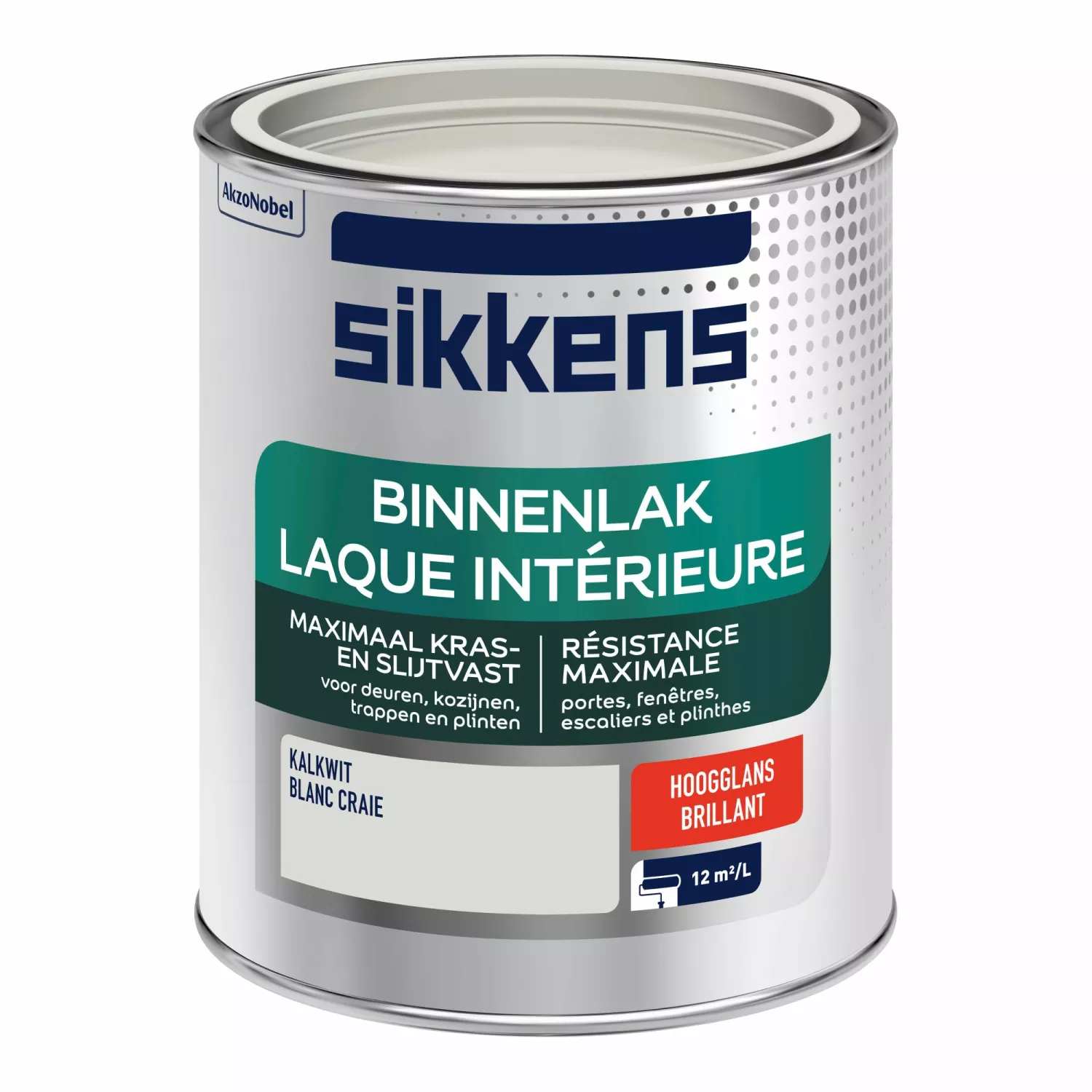 Sikkens Binnenlak Hoogglans - Kalkwit - 0,75L