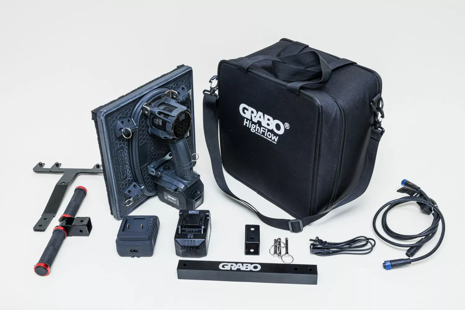 Grabo High Flow Elektrische Vacuüm Tegeldrager In Beschermtas - 50,3kg thumbnail 4