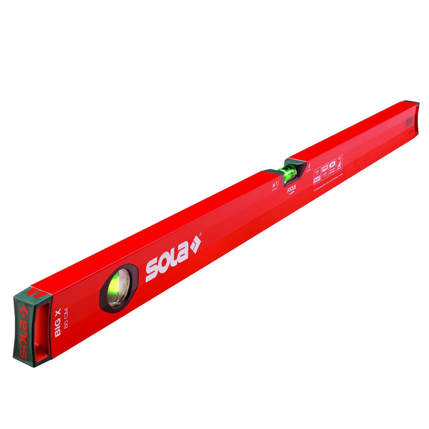 Sola Big X 80 Aluminium Waterpas - 800mm
