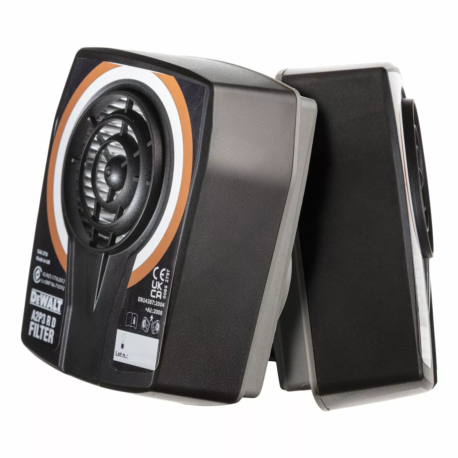 DeWALT DXIR1A1A2P3 A2P3 R D Combinatie Filter - 2 Stuks thumbnail 2