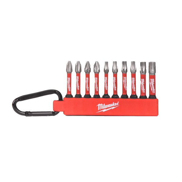 Milwaukee 4932492939 Shockwave 10-delige Schroefbitset EAN: 4058546478100