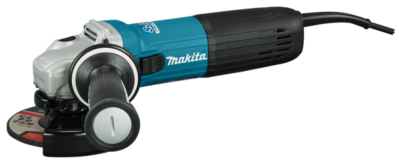 Makita GA5040C01 Haakse Slijper - 1400W - 125mm - Softstart - Detailed view of the product