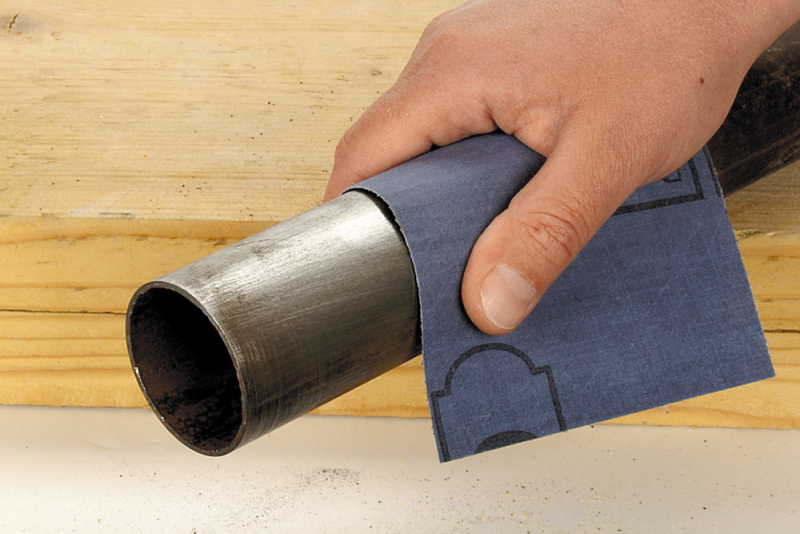 Wolfcraft 2860000 Schuurlinnen - K40 - 230 X 280mm - Hout / Metaal / Plastic - Detailed view of the product