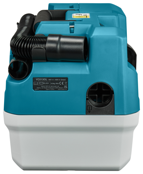 Makita VC013GLZ03 40V Max Li-ion Accu Alles-/bouwstofzuiger Body - 7,5L - Detailed view of the product