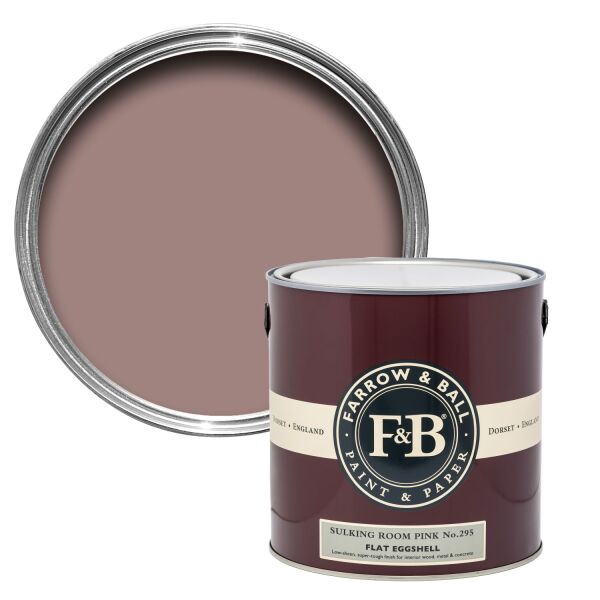 Farrow&Ball Flat Eggshell Sulking Room Pink No.295 - 750ml afbeelding
