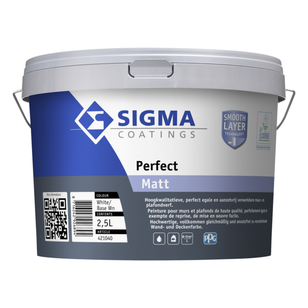 Sigma Perfect Matt - Op Kleur Gemengd - 2,5L