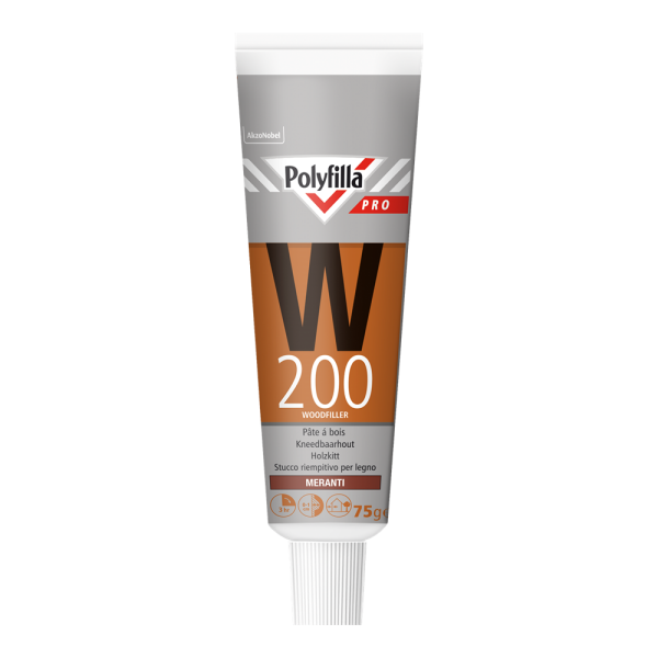 Polyfilla W200 Kneedbaar Hout - Meranti - 75gr
