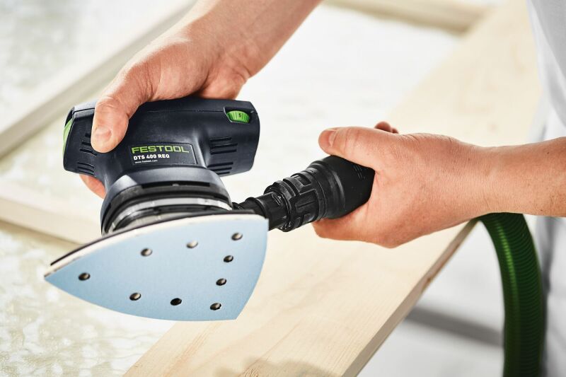 Festool DTS 400 REQ-Plus Deltaschuurmachine In Systainer - 250W - 100x150mm - Detailed view of the product