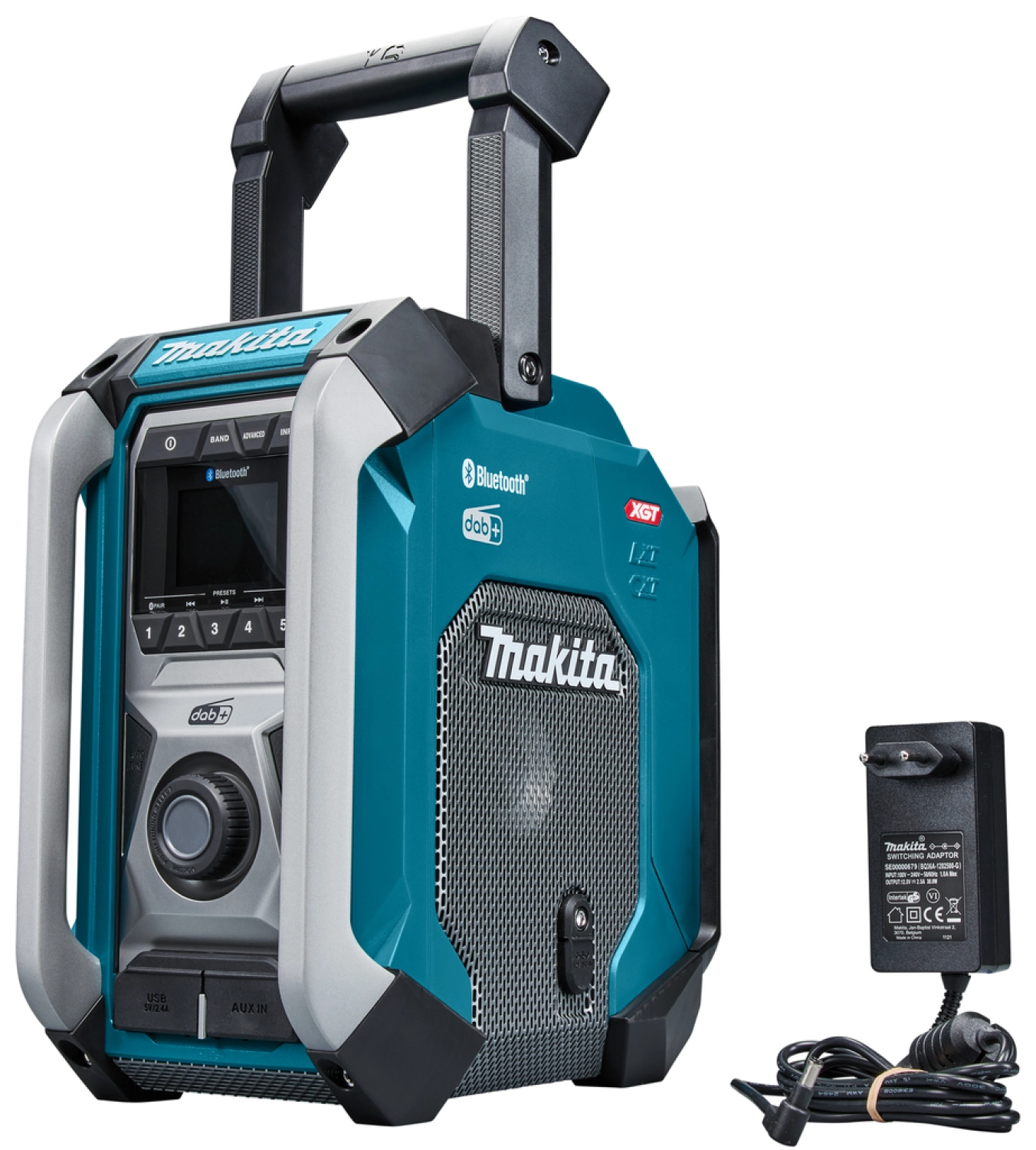 Makita MR007GZ XGT / LXT / CXT Bouwradio - FM - DAB/DAB+ - Bluetooth thumbnail 2