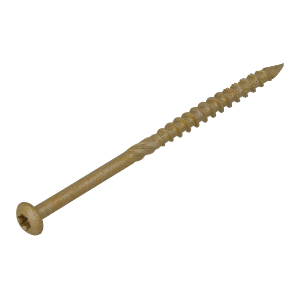 DynaPlus 0284.08.34401 Gevelschroef - TX20 - 4.5 X 80/42mm - Cilinderkop - Deeldraad - Gecoat (200st) - Detailed view of the product