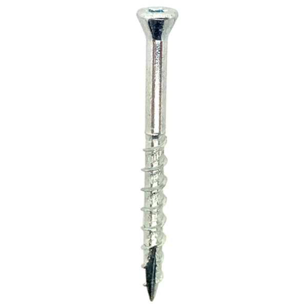 Woodies 61835374 Ultimate Glaslatschroef - TX10 - 3.5 X 40mm - Platverzonken Kop - Deeldraad - Verzinkt (200st)
