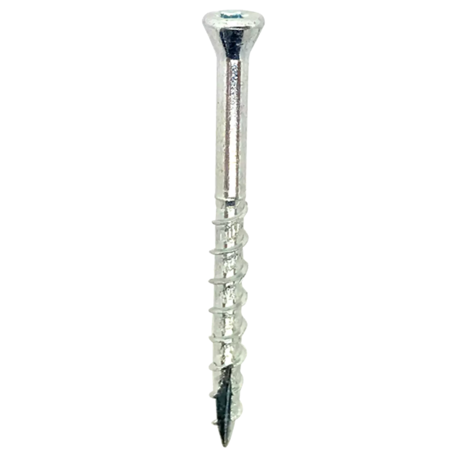 Woodies 61835374 Ultimate Glaslatschroef - TX10 - 3.5 X 40mm - Platverzonken Kop - Deeldraad - Verzinkt (200st)