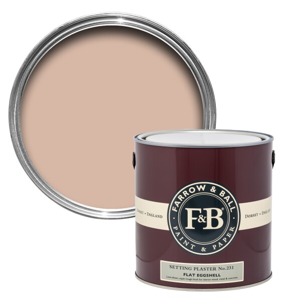 Farrow&Ball Flat Eggshell Setting Plaster No.231 - 2,5L afbeelding