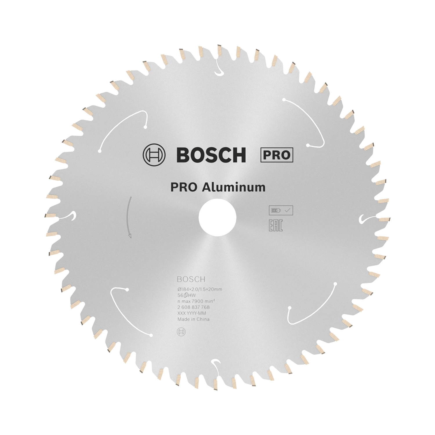 Bosch 2608644733 Pro Cirkelzaagbladen Set - 165mm - Hout&Aluminium thumbnail 3