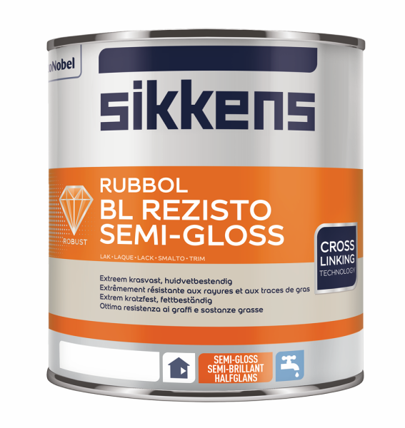 Sikkens Rubbol BL Rezisto Semi-Gloss 1 liter - Kleur