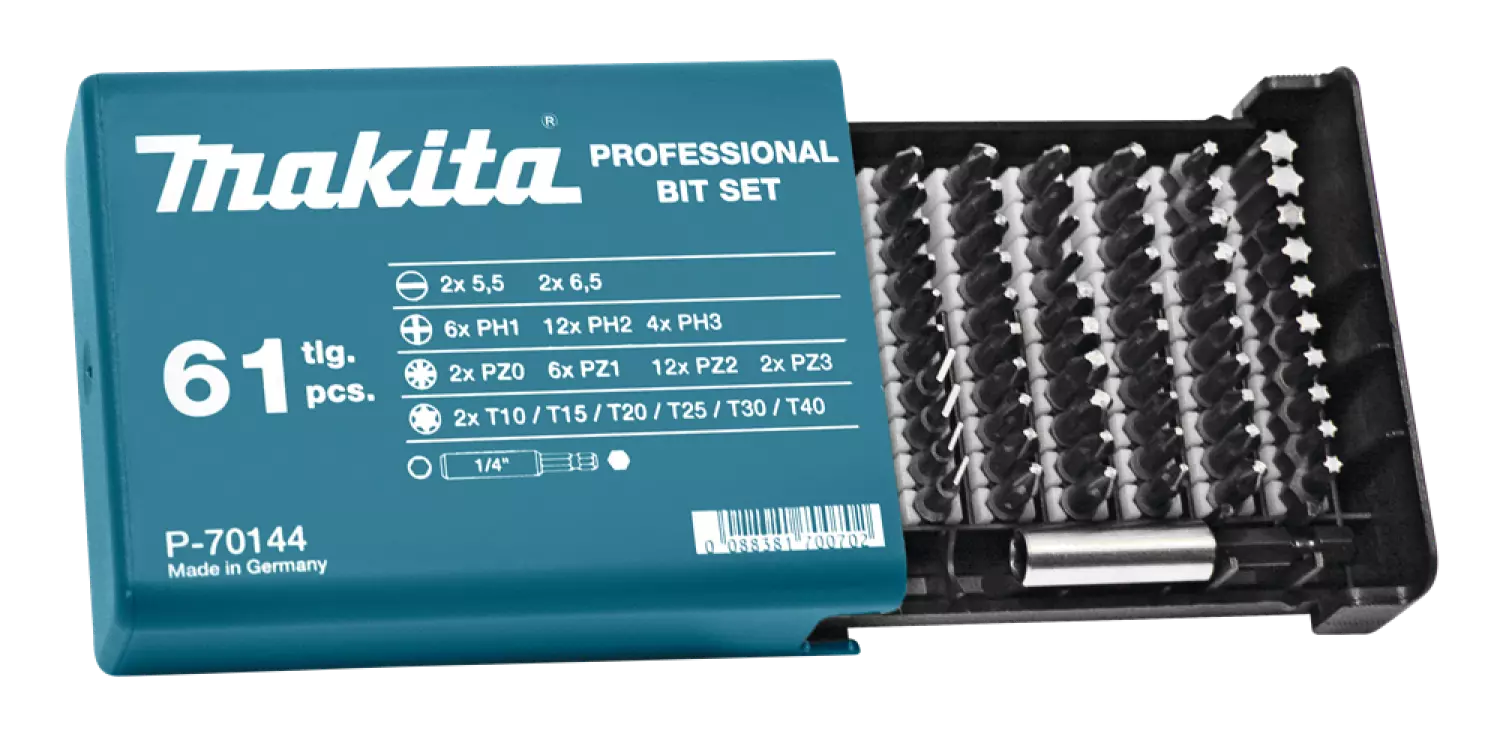 Schroefbitset 61-dlg