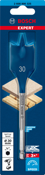 Bosch 2608900325 EXPERT Speedboor Self Cut Speed, Zeskantschacht 30 X 152mm - Detailed view of the product
