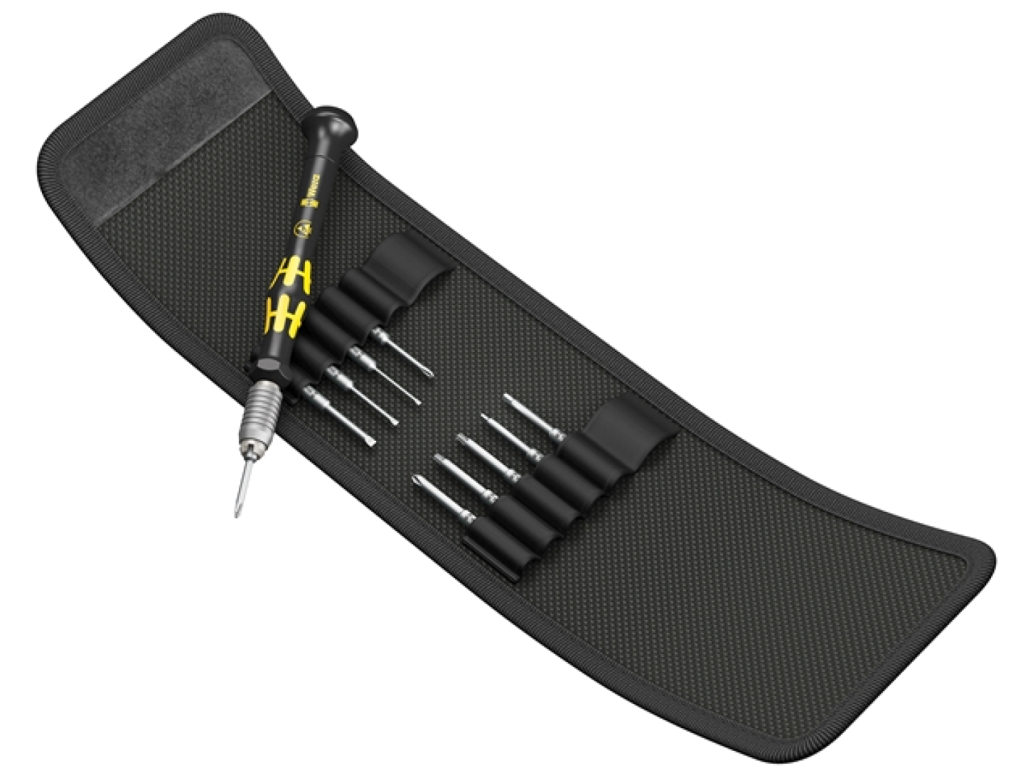 Wera 05073670001 11-delige Kraftform Kompakt Micro 11 ESD 1 Schroevendraaierset In Etui