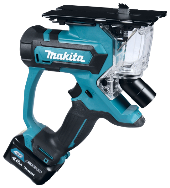 Makita SD100DSMJ 10.8V Li-ion Accu Gipszaag Body (2x 4.0Ah Accu) In Mbox - Detailed view of the product