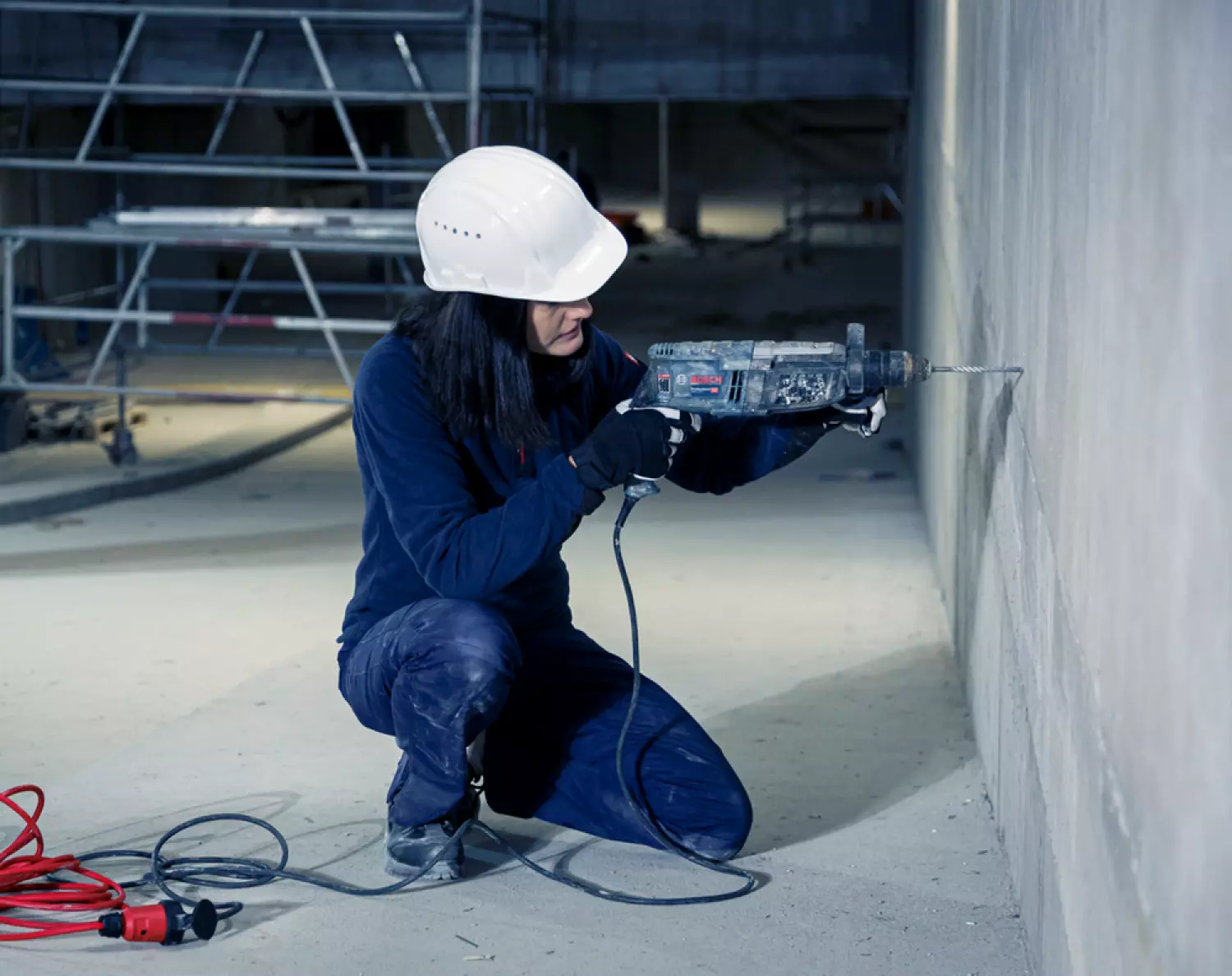 Brennenstuhl Professional VQ 2100 Verlengsnoer H07BQ-F 3G1,5 - IP44 - 25m - Rood thumbnail 3