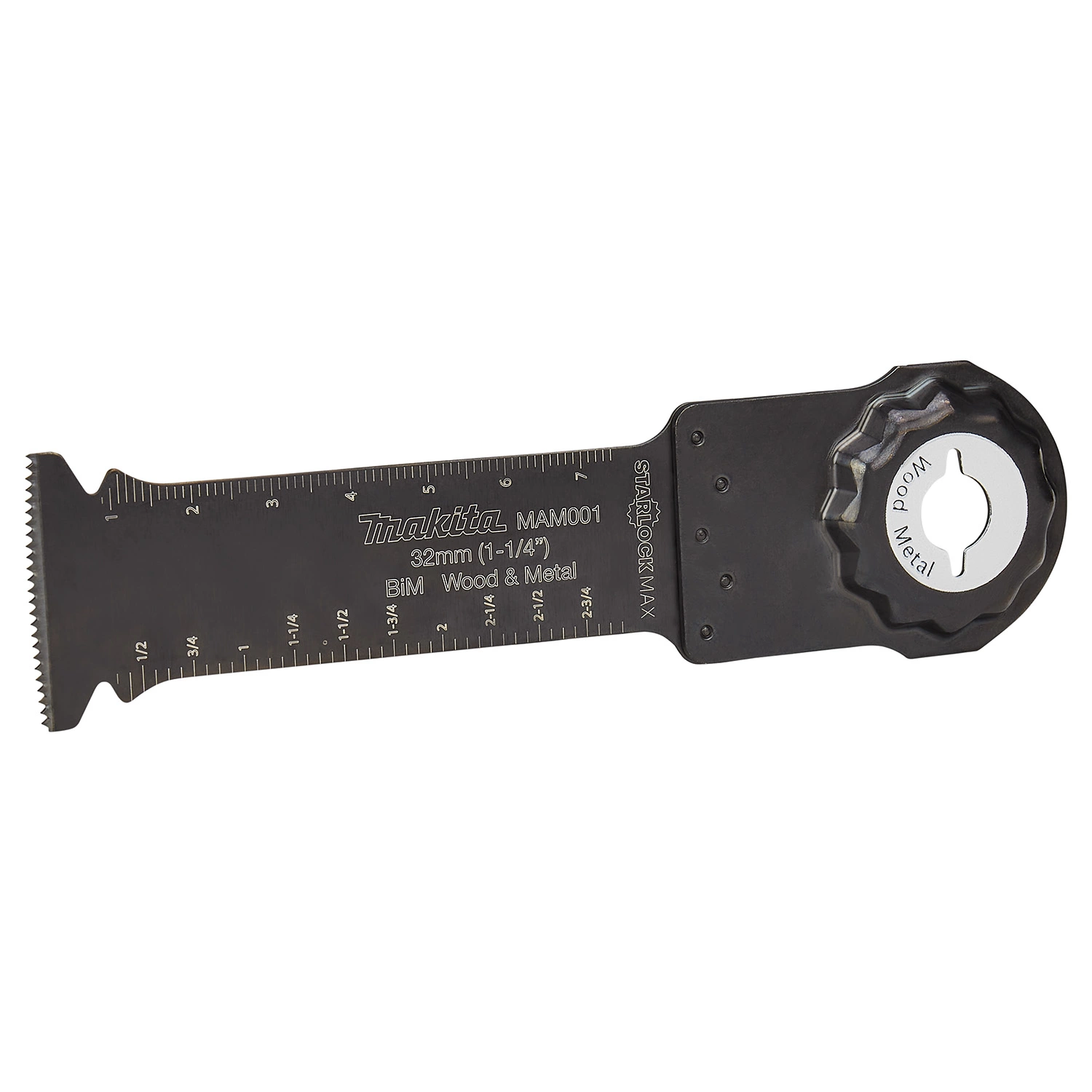 Makita B-66400-5 MAM001 Invalzaagblad - 32x80mm - Hout/Staal - 5 Stuks thumbnail 2