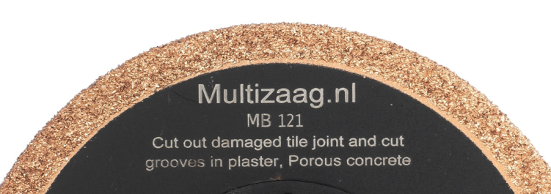 Multizaag MB120 Multitool - Slijpblad Steen En Beton - 50mm - Detailed view of the product