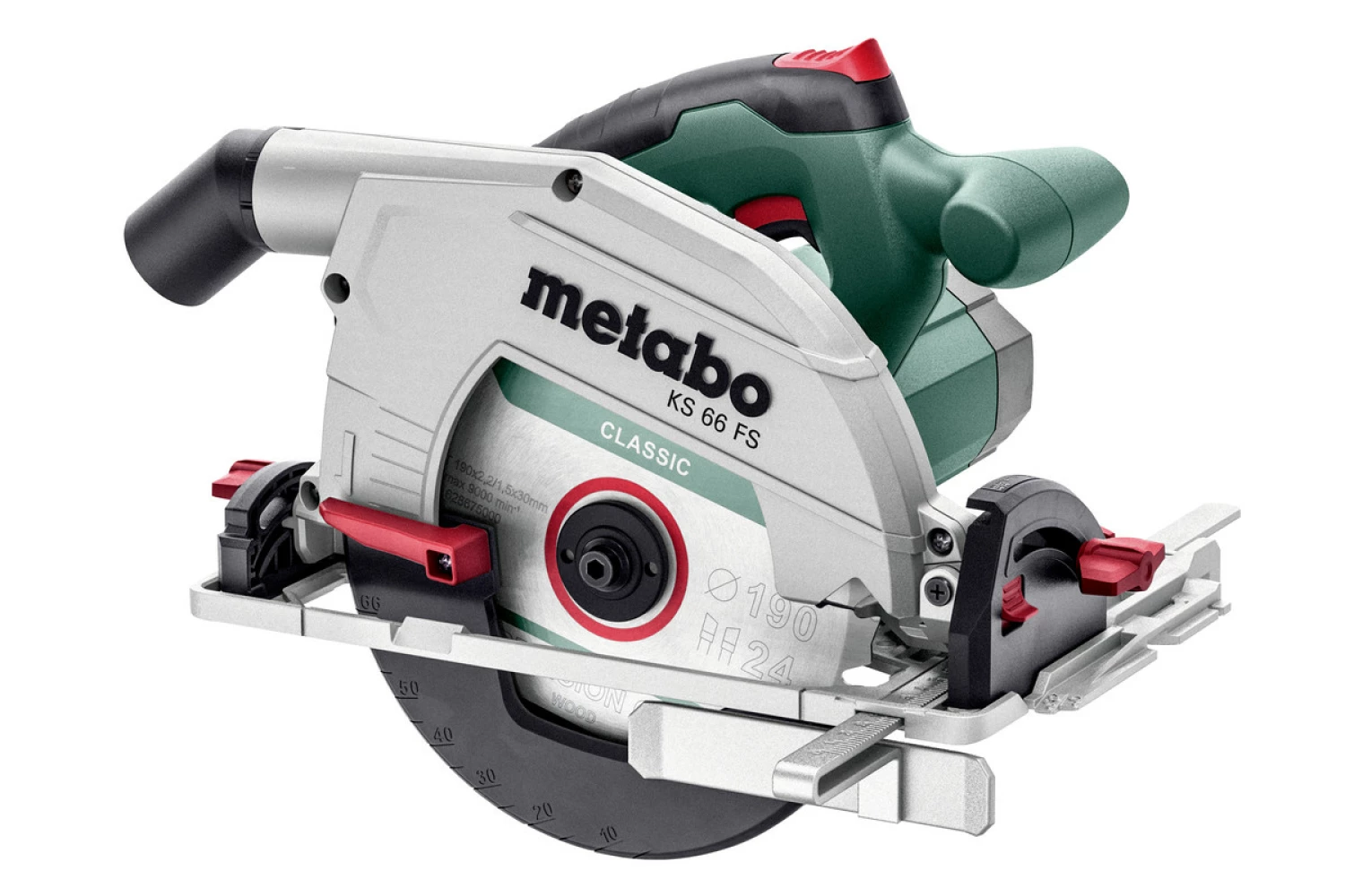Metabo KS 66 FS Cirkelzaag incl. geleiderail - 1500W - 190mm