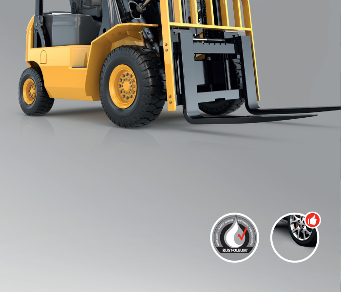 Rust-Oleum Pegakote - Op Kleur Gemengd - 10L (Incl. Activator) - Detailed view of the product
