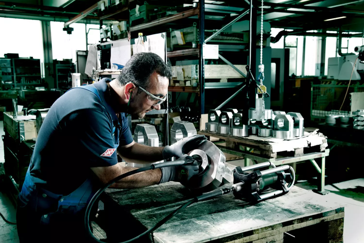 Metabo GE 710 Plus Rechte Slijper - 710W - 6mm - Variabel thumbnail 3