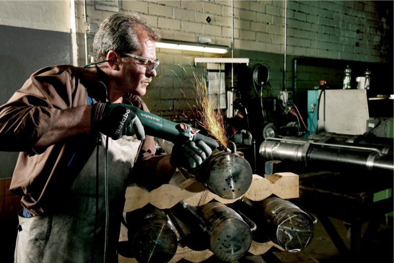 Metabo GE 710 Plus Rechte Slijper - 710W - 6mm - Variabel - Detailed view of the product