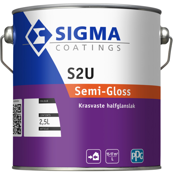 sigma s2u semi-gloss wit 2.5 ltr