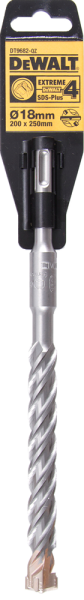 DeWALT DT9682 SDS-Plus Hamerboor - 4 Snijvlakken - 18 X 200 X 250mm - Detailed view of the product