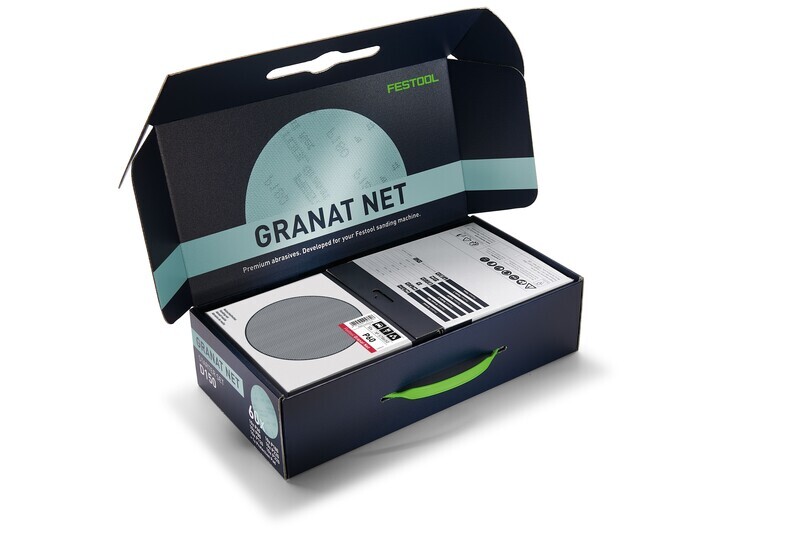 Festool 578667 61-delige Netschuurpapier Set Granat - 150mm - Default image for the product