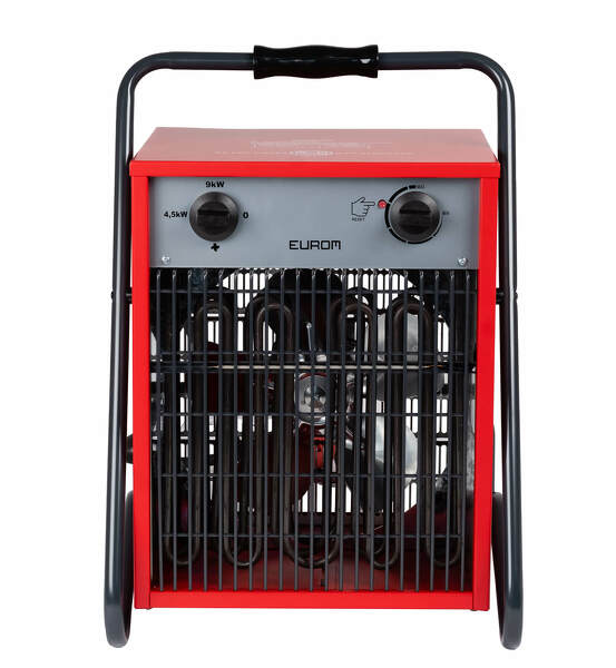 EUROM EK 9002 Werkplaatskachel - 9000W - 400V - Detailed view of the product