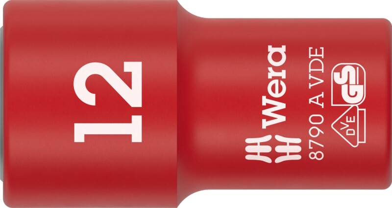 Wera 05005930001 8790 B VDE Zyklop Dop Geïsoleerd - 1/4"- 12 Mm