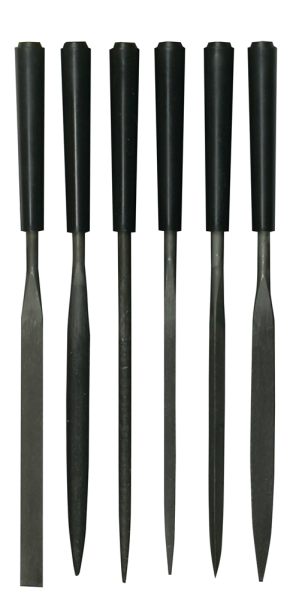 Stanley 0-22-500 6-delige Naaldvijlenset - 150mm - Detailed view of the product