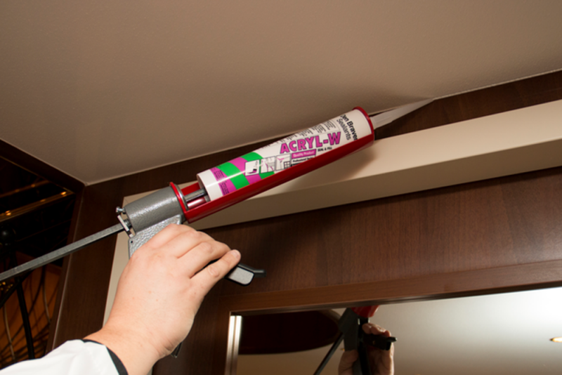 Den Braven Acryl-W Acrylaatkit Kleur: Zwart