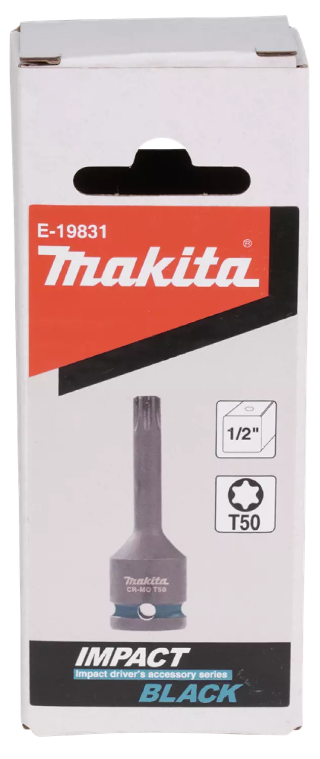 Makita E-19831 Slagschroefbit T50x78mm - Impact Black - 1/2"VK thumbnail 3