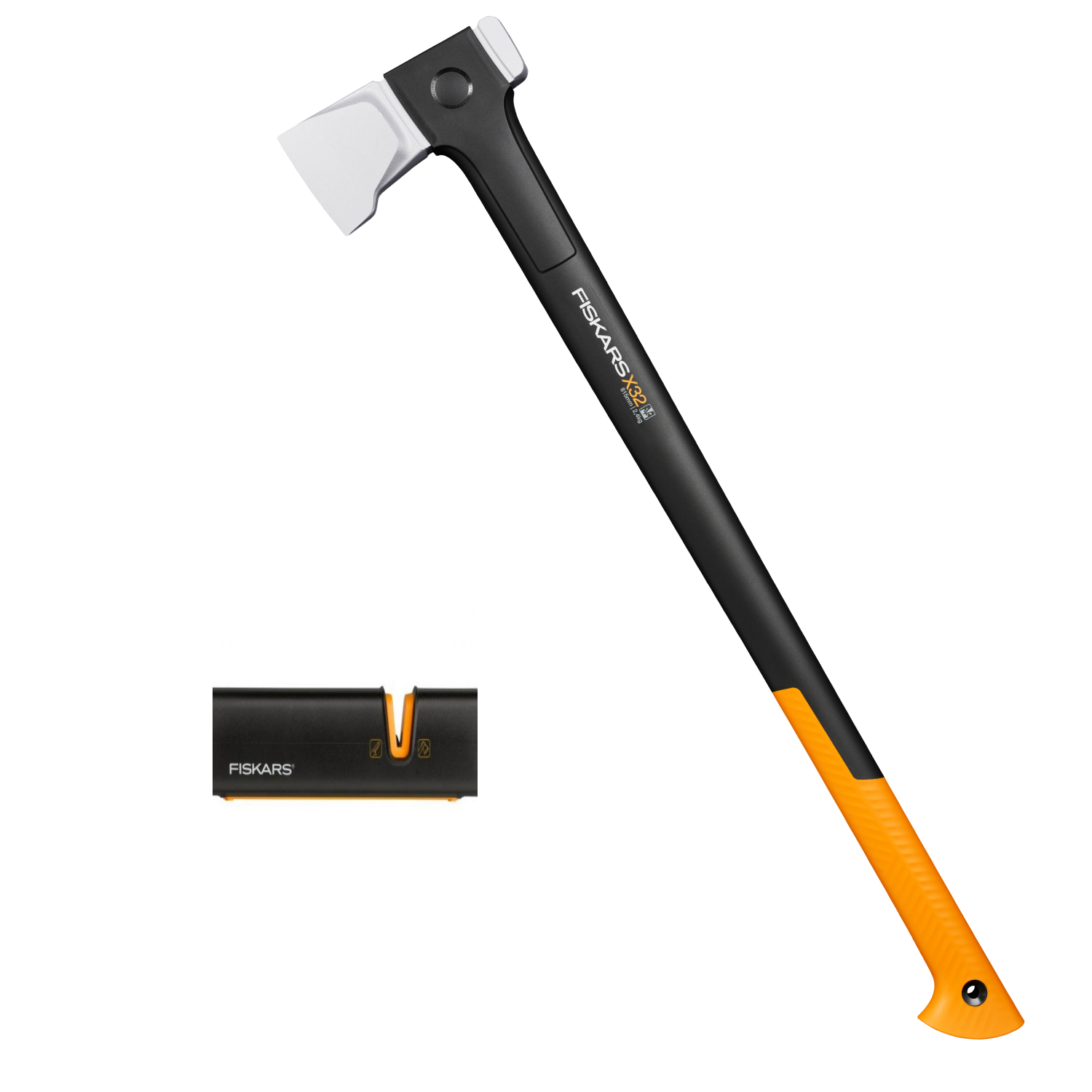 Fiskars 1069109 X-serie X36 Kloofbijl L Incl. XSharp Bijl- En Messenslijper - 915mm afbeelding