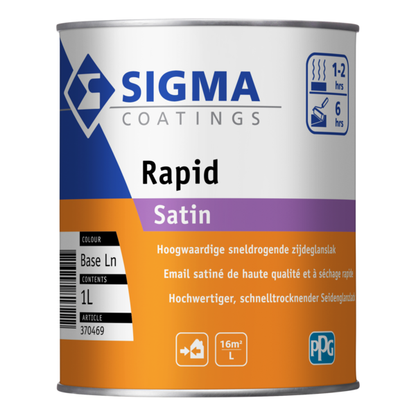 sigma rapid satin kleur 1 ltr