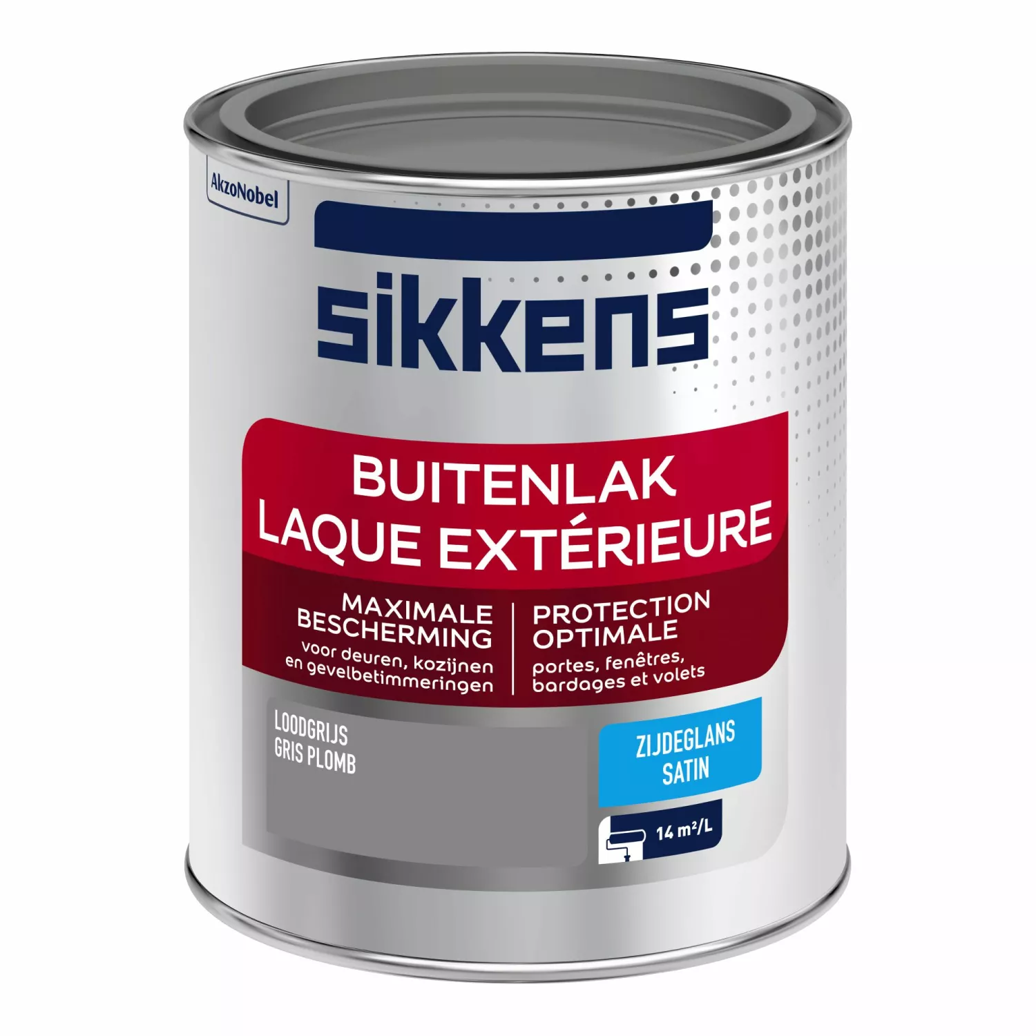 Sikkens Buitenlak Zijdeglans - Loodgrijs - 0,75L