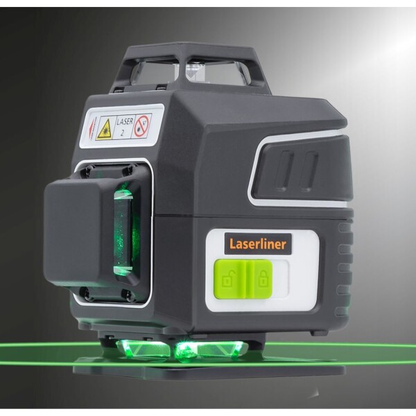 Laserliner PocketPlane-Laser 4G Kruislijnlaser In Koffer - 4 Lijnen - Groen - 30m - Detailed view of the product