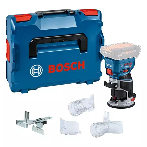 Bosch Blauw GKF 18V-8 Accu Kantenfrees | 18V | Zonder accu en lader | In L-BOXX 136- 06016C2001