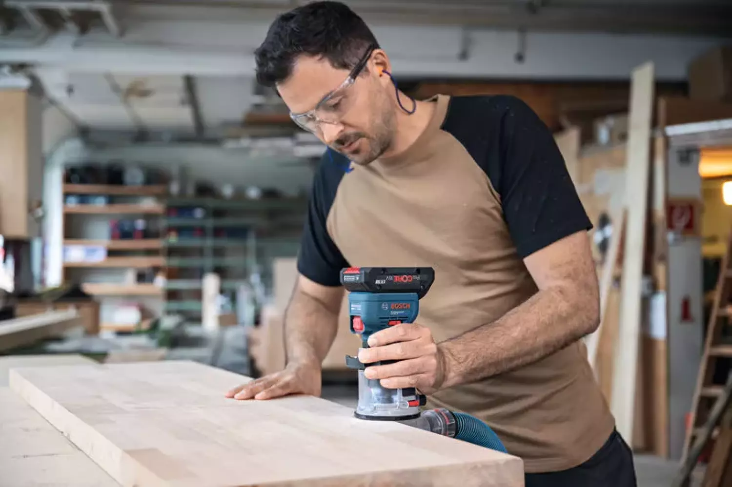 Bosch GKF 18V-8 18V Accu Kantenfrees Body In L-boxx - 8mm thumbnail 4