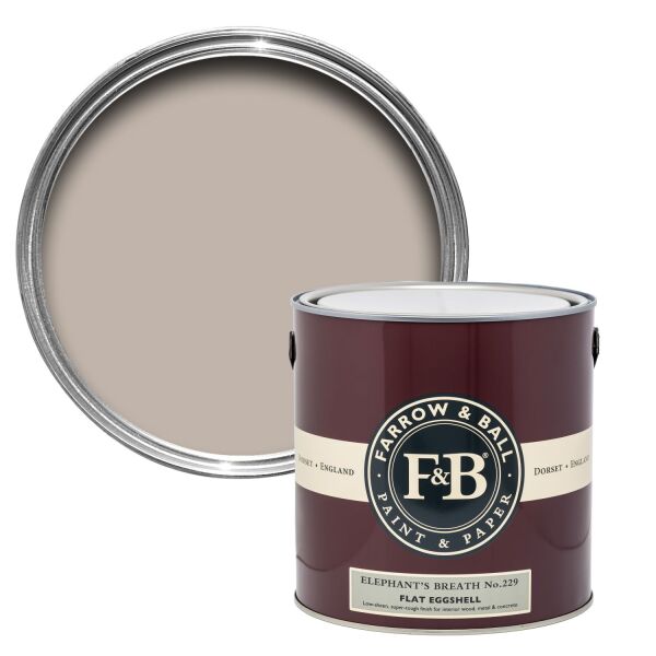Farrow&Ball Flat Eggshell Elephants Breath No.229 - 750ml afbeelding